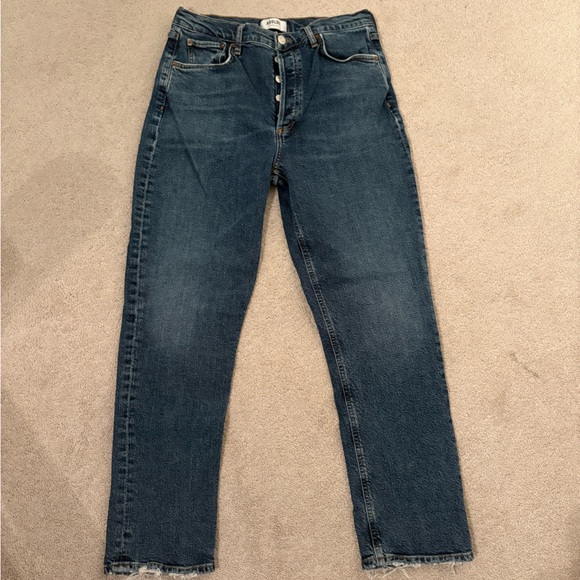 Agolde Riley Long Jean - Picture 1 of 4